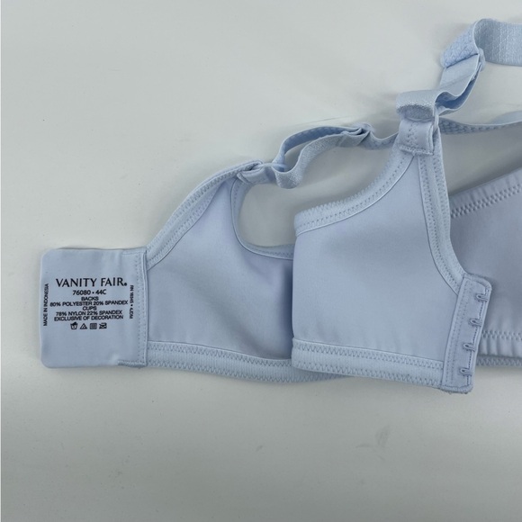 Vanity Fair Women's Beauty Back Full Figure Minimizer Underwire 76080 44C Z168 - Picture 4 of 6